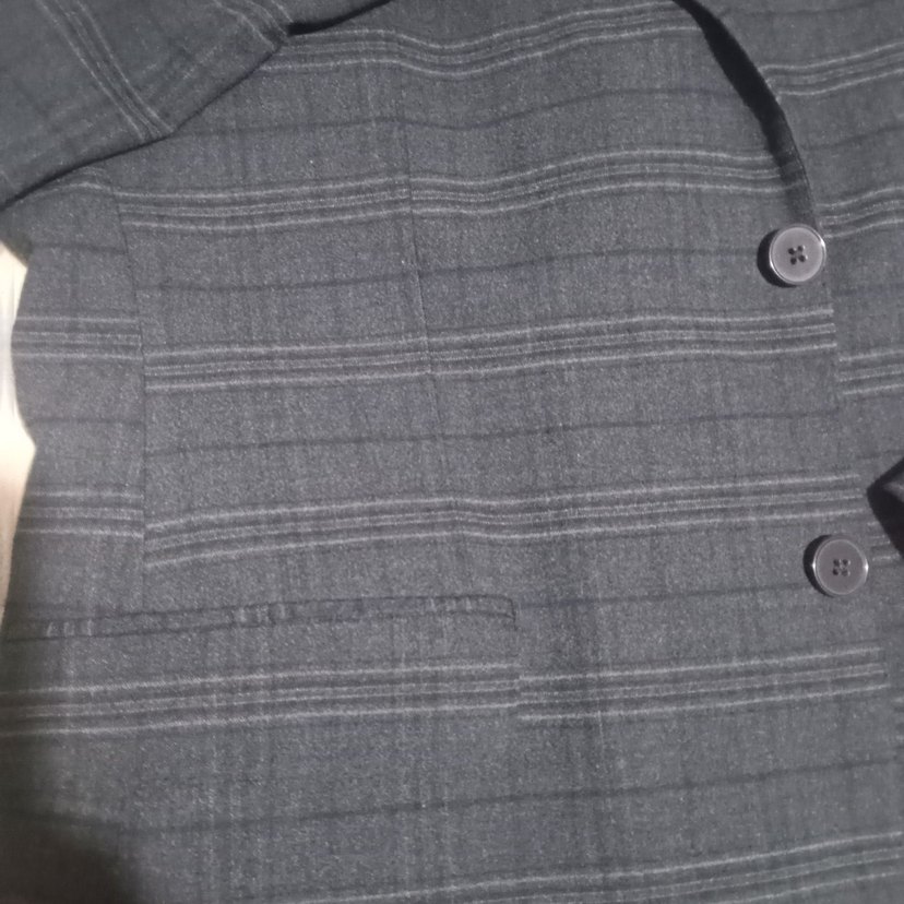 Düğmeli Erkek Gri Regular Fit Takım Ceket - Görsel 2