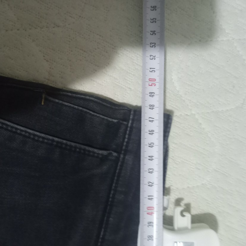 Erkek Siyah Kemerli Denim Pantolon - Görsel 4