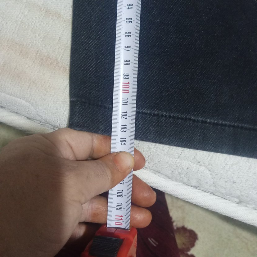 Erkek Siyah Kemerli Denim Pantolon - Görsel 3