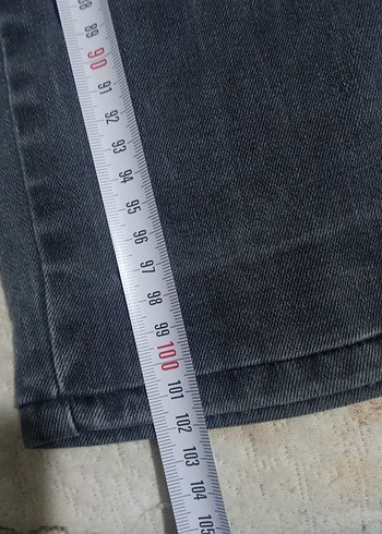 Gri Erkek Kot Pantolon, Regular Fit, - Görsel 4