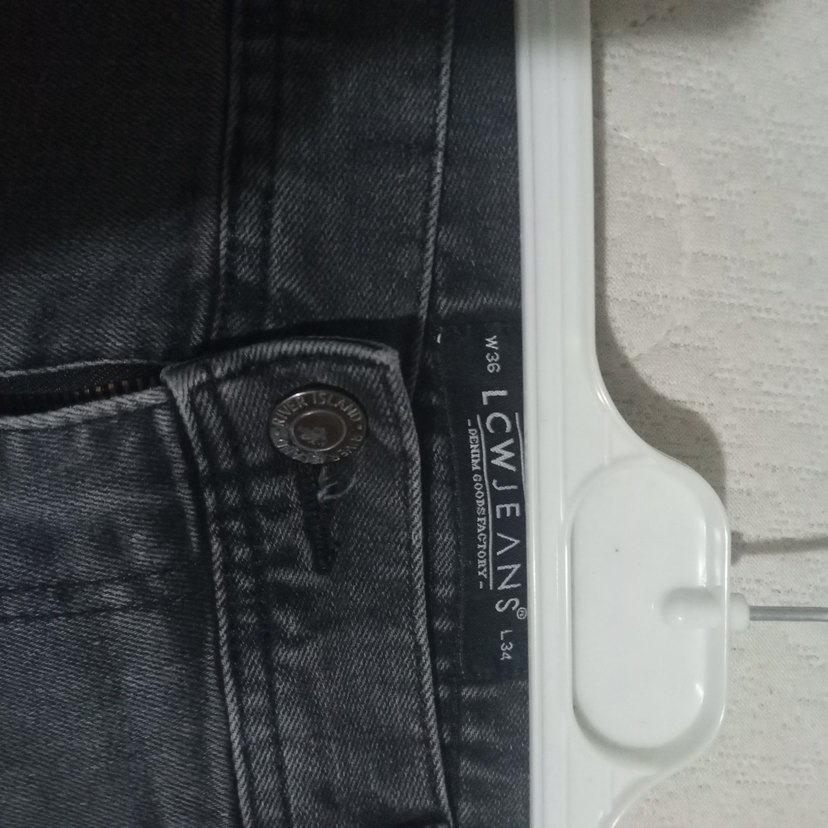 Gri Erkek Kot Pantolon, Regular Fit, - Görsel 2