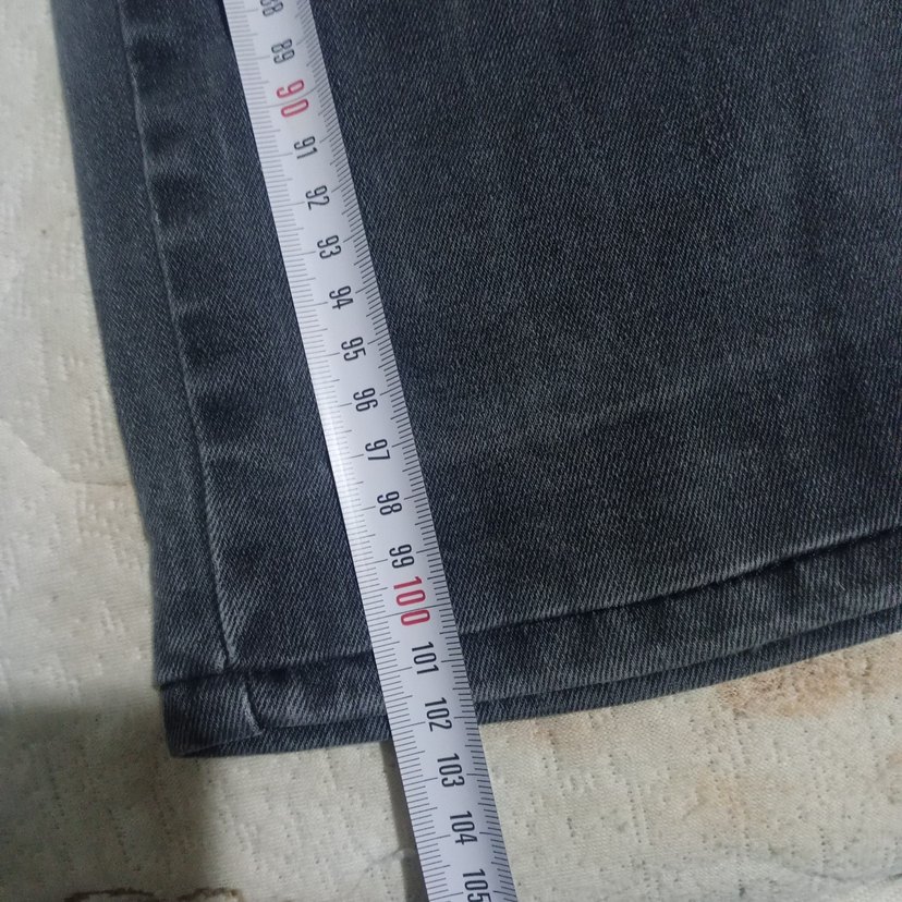 Gri Erkek Kot Pantolon, Regular Fit, - Görsel 4