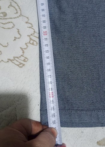 Gri keten Regular Fit Erkek Pantolon - Görsel 4