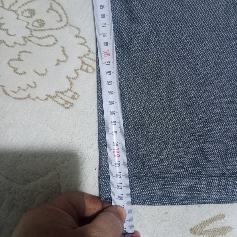 Gri keten Regular Fit Erkek Pantolon - Görsel 4