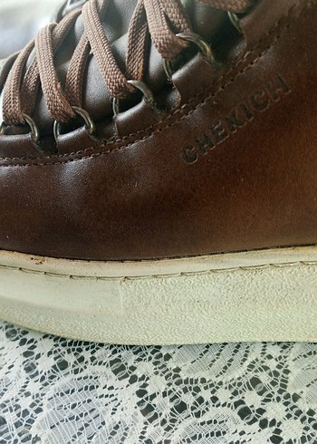 Kahverengi Parlak Bağcıklı Erkek Bot - Görsel 3