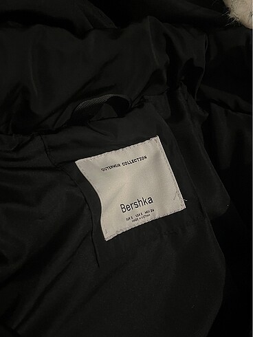 s Beden siyah Renk Bershka mont