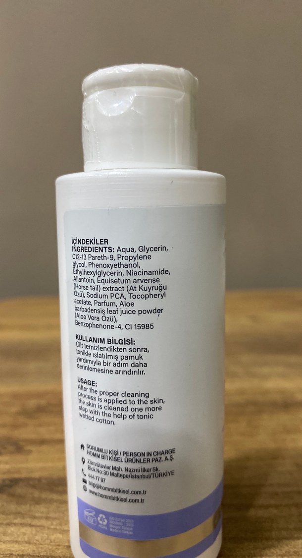 Homm Life Yüz Toniği 80 ml - Kuru-Normal Ciltler - Görsel 2