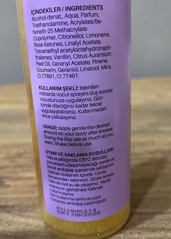 Homm Life Geesb Rain Vücut Spreyi 100 ml - Görsel 2