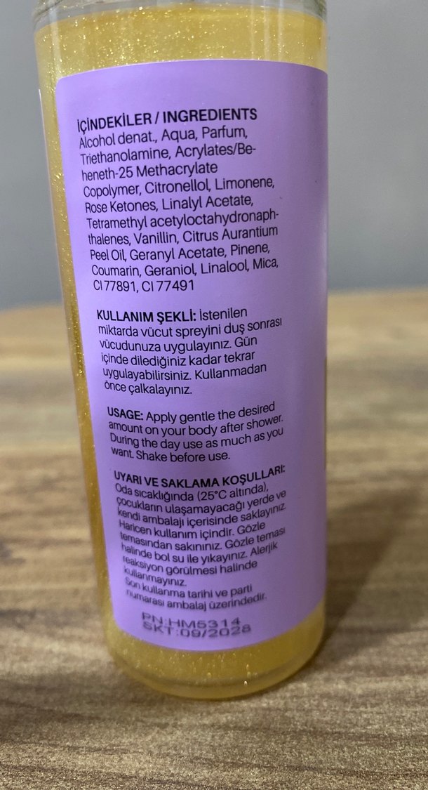 Homm Life Geesb Rain Vücut Spreyi 100 ml - Görsel 2