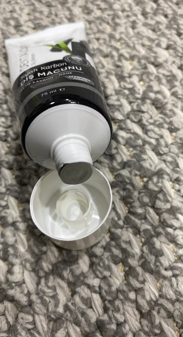 Homm Life Siyah Karbonlu Naneli Diş Macunu 75 ml - Görsel 4