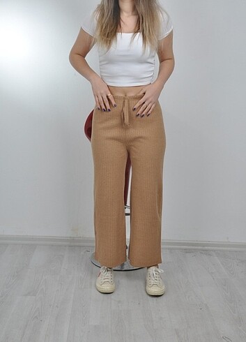 Camel renk kışlık pijama