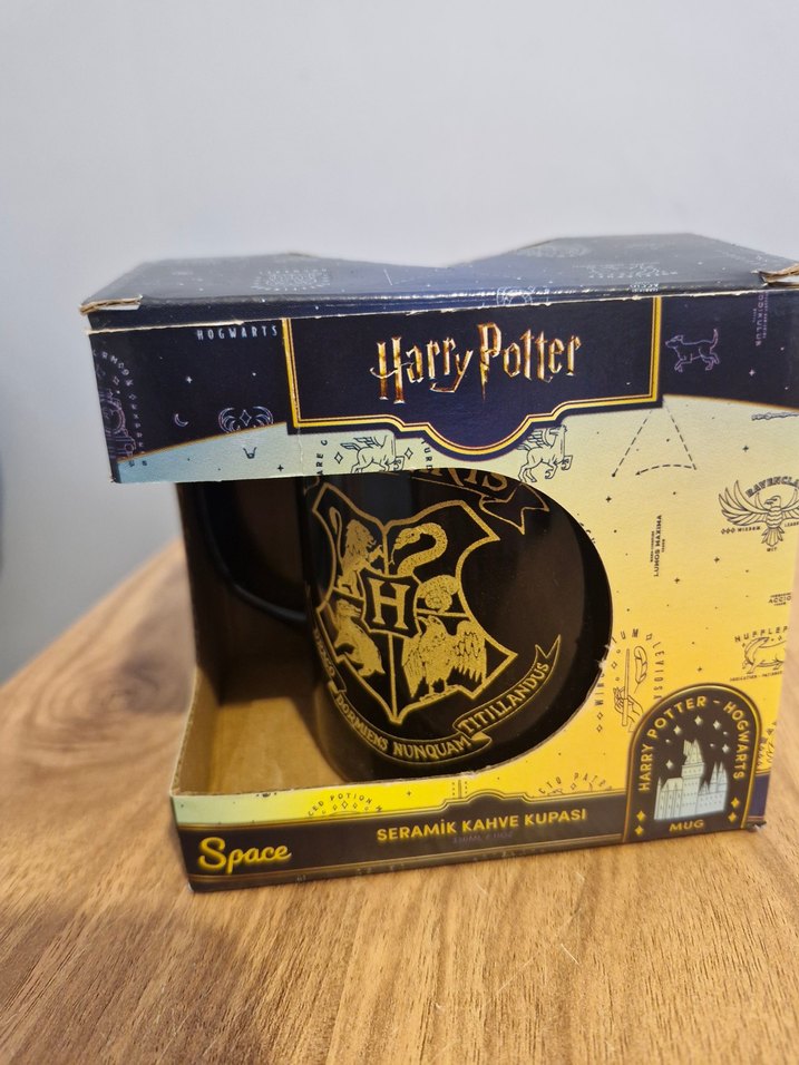 Harry Potter Siyah Seramik Kahve Kupası - Görsel 2
