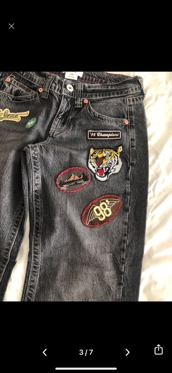 Nakışlı Jean - Görsel 2