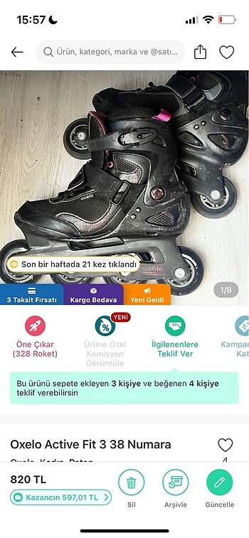 oxelo paten