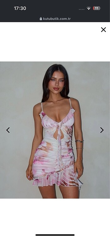BOHO CHIC TARZI ASKILI ELBİSE