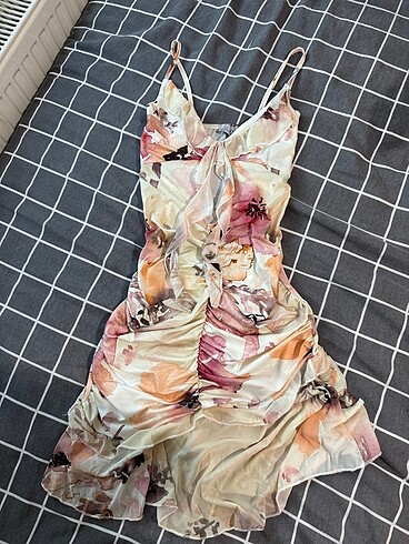 Zara BOHO CHIC TARZI ASKILI ELBİSE