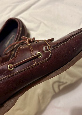 Bordo Deri Kadın Oxford Ayakkabı - Görsel 8