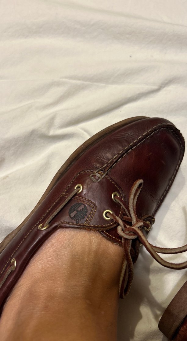 Bordo Deri Kadın Oxford Ayakkabı - Görsel 2