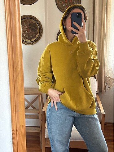 Oversize karo kauer hoodie