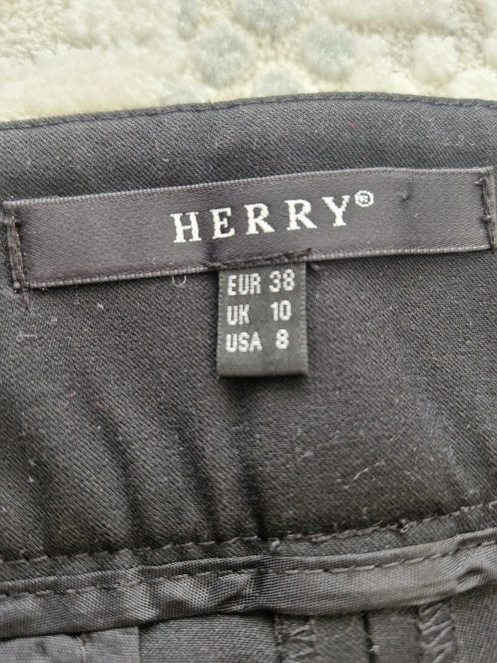 Siyah Kadın Kumaş Pantolon - Görsel 4