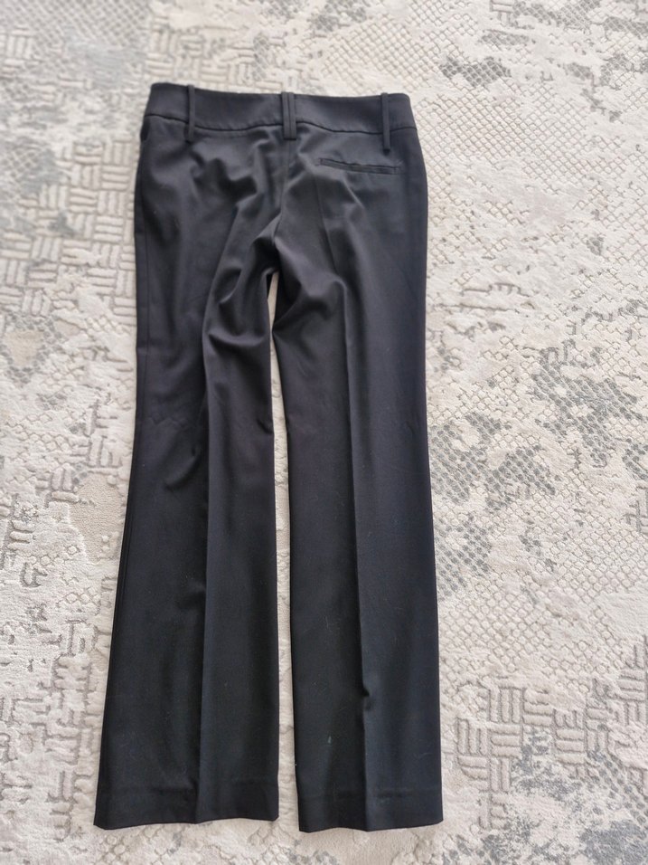 Siyah Kadın Kumaş Pantolon - Görsel 2