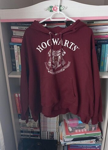 Hogwarts bordo oversize sweatshirt