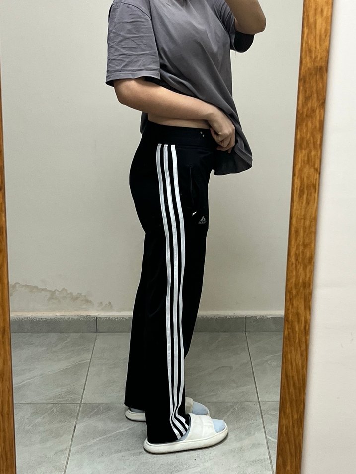 Adidas Siyah Kadın Spor Eşofman Altı - Görsel 5