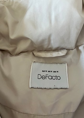 Ekru şişme mont - Görsel 5