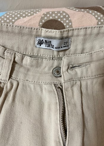 Bej Rahat Kesim Kargo cep - Görsel 4