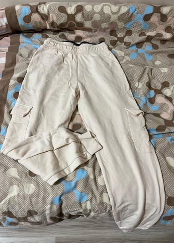 Krem Baskılı Kadın Rahat Kesim Eşofman - Görsel 2