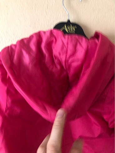 6 Yaş Beden pembe Renk Kız çocuk mont pembe