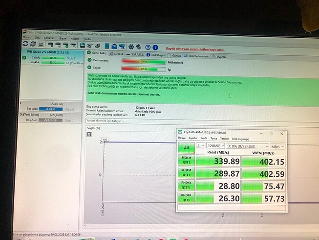 Beden Wd 240 GB Harddisk