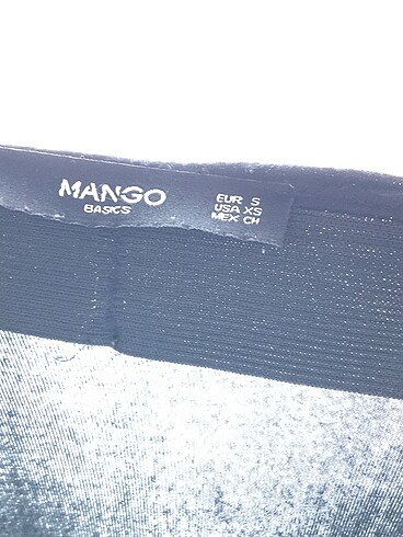 s Beden siyah Renk Mango Uzun Etek %70 İndirimli.