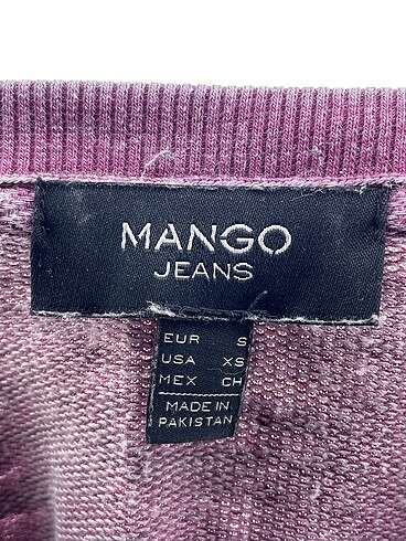 s Beden pembe Renk Mango Sweatshirt %70 İndirimli.