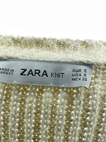 s Beden beyaz Renk Zara Kazak / Triko %70 İndirimli.