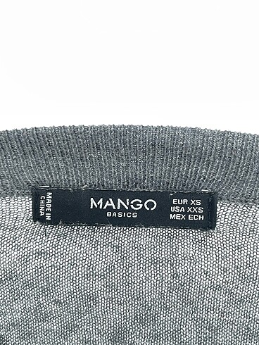 xs Beden gri Renk Mango Kazak / Triko %70 İndirimli.