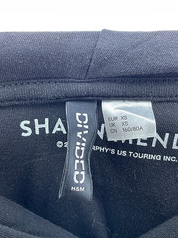 xs Beden siyah Renk H&M Sweatshirt %70 İndirimli.