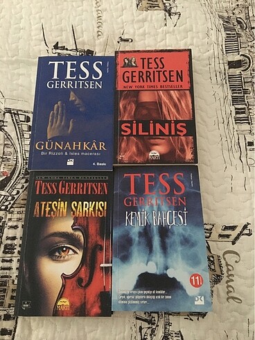 Tess Gerritsen 4 kitap