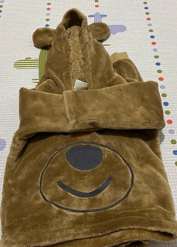 Kahverengi Bebek Erkek Peluş Tulumu - Görsel 4