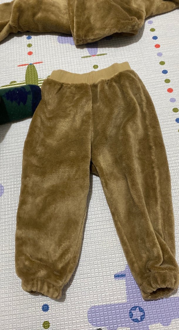 Kahverengi Bebek Erkek Peluş Tulumu - Görsel 2