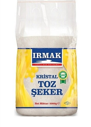 Irmak toz kristal şeker 5 kg
