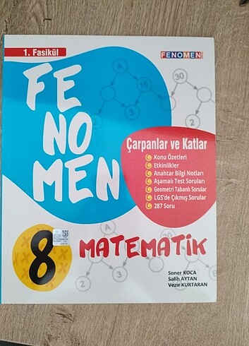 FENOMEN 8. SINIF MATEMATİK ÇARPANLAR VE KATLAR 1. FASİKÜL SORU B