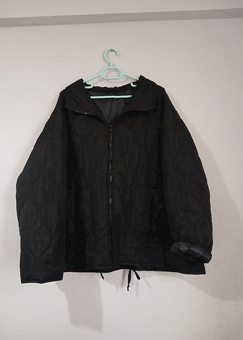 kadın Siyah Kapitone mont ceket - Görsel 2