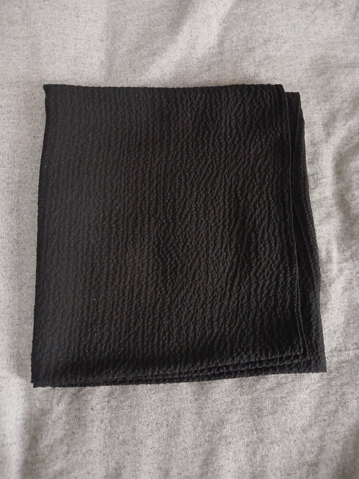 Kadın Siyah eşarp - Görsel 2