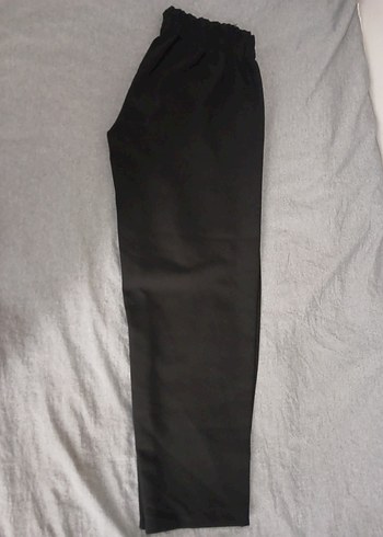 siyah kadın kumaş pantolon - Görsel 5
