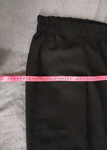 siyah kadın kumaş pantolon - Görsel 6