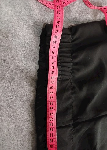 siyah kadın kumaş pantolon - Görsel 8