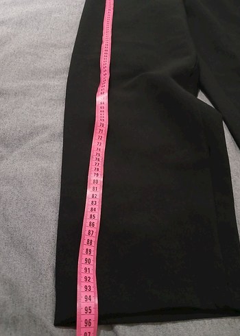 siyah kadın kumaş pantolon - Görsel 7