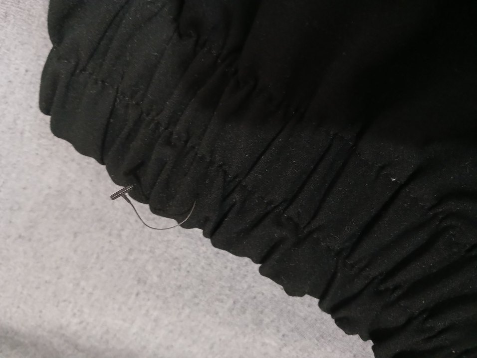 siyah kadın kumaş pantolon - Görsel 2