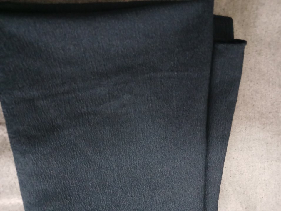 koyu lacivert şal - Görsel 2